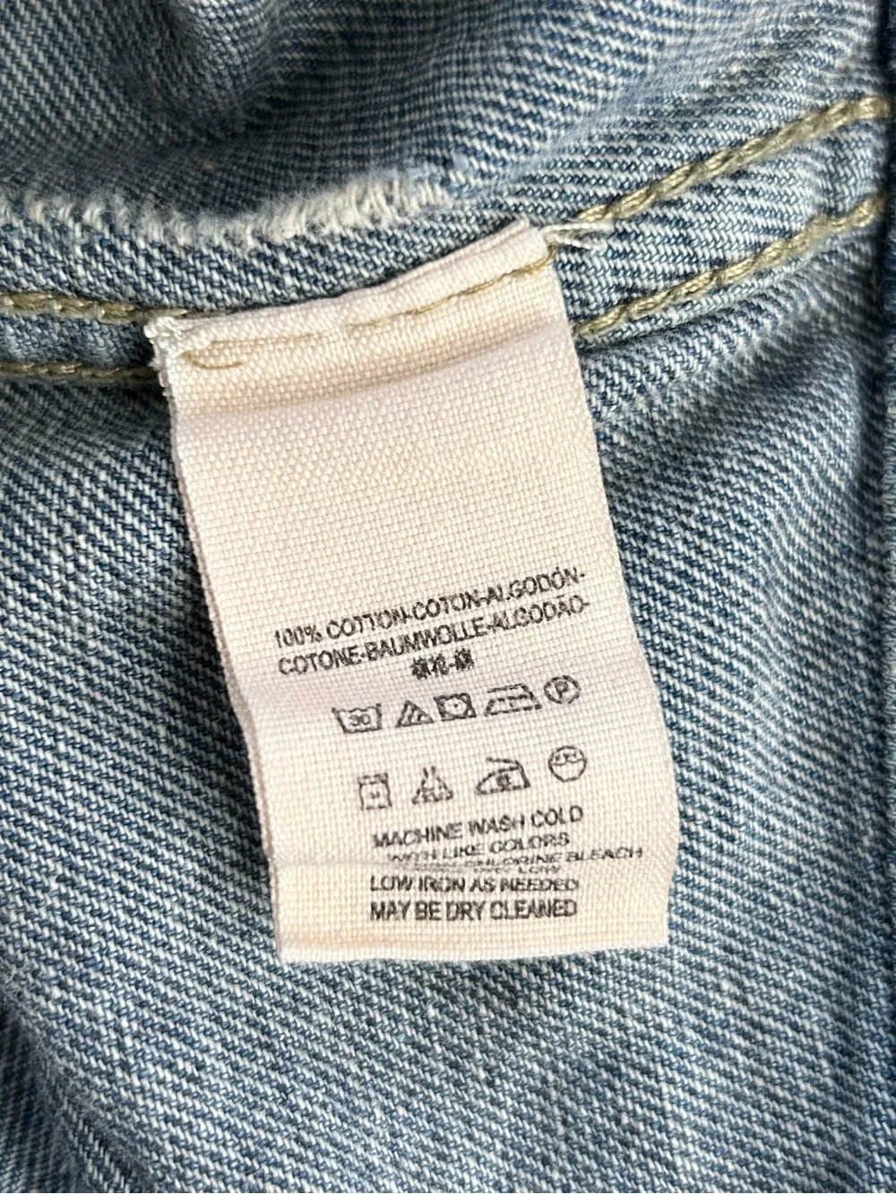 Free People Denim Jacket S/P Blue Wash Distressed Removable Hoodie French Terry - Picture 4 of 11